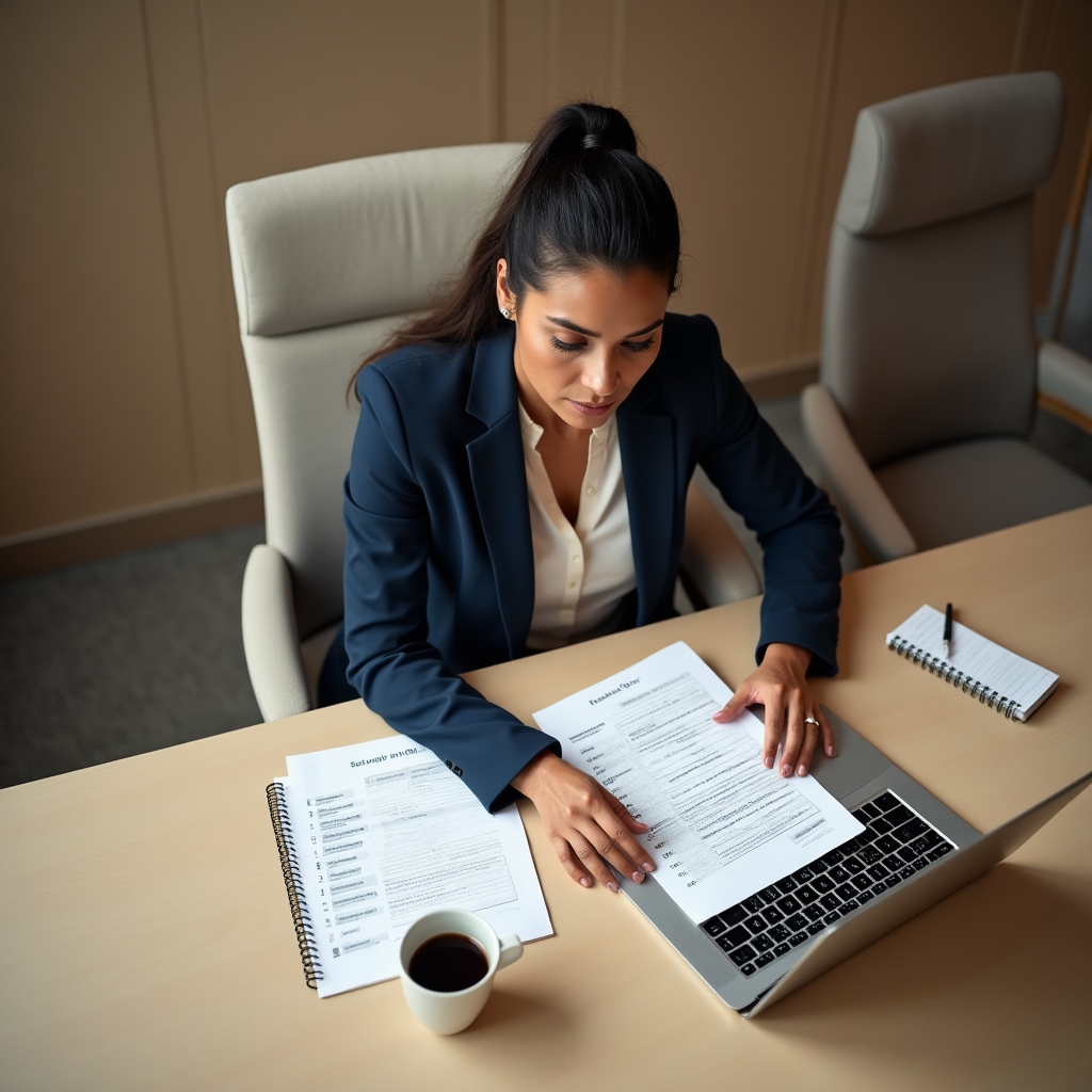 Persona trabajando desde su conocimiento para generar ingresos propios